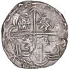 Image 2 : BOLIVIA, Potosí, cob 4 reales, Philip II, assayer B (5th period), borders of x's, ex-Ponte.