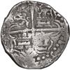 Image 2 : BOLIVIA, Potosí, cob 4 reales, Philip III, assayer M (pre-dated type), quadrants of cross transposed