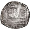 Image 1 : BOLIVIA, Potosí, cob 4 reales, 1618 T, "flat" lions, ex-Ponte.