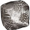 Image 1 : BOLIVIA, Potosí, cob 4 reales, 1628 T/P, "hunched over" lions, very rare, ex-Ponte.