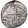 Image 2 : BOLIVIA, Potosí, cob 4 reales, 1629 T, "hunched over" lions, ex-Ponte.