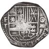Image 1 : BOLIVIA, Potosí, cob 4 reales, 1631 T, rare, ex-Ponte.