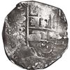 Image 1 : BOLIVIA, Potosí, cob 4 reales, 1642 FR, quadrants of cross transposed, very rare, ex-Ponte.