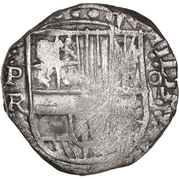 BOLIVIA, Potosí, cob 4 reales, 1644 TR, very rare, ex-Ponte.