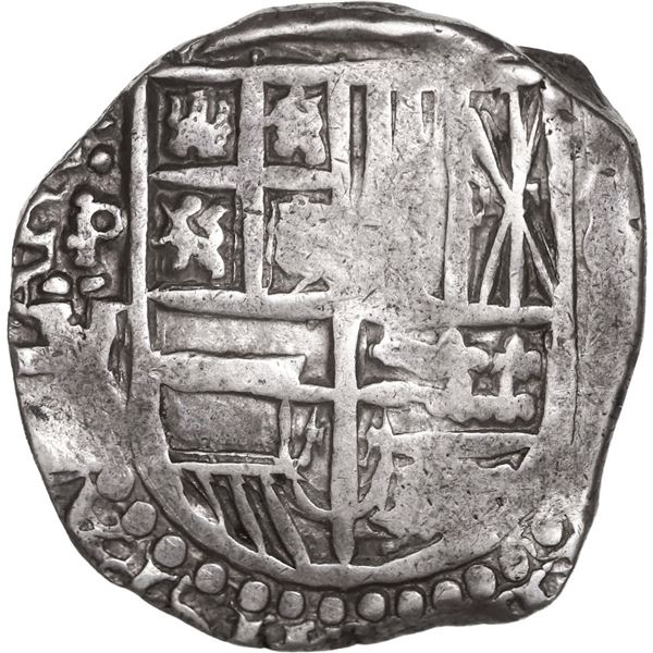 BOLIVIA, Potosí, cob 4 reales, (1646) V/TR, very rare, ex-Ponte.