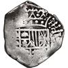 Image 1 : BOLIVIA, Potosí, cob 4 reales, 1647 (assayer not visible), very rare, ex-Ponte.