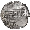 Image 1 : BOLIVIA, Potosí, cob 4 reales, (1649-50) O, no countermark (rare), ex-Ponte.