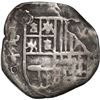 Image 1 : BOLIVIA, Potosí, cob 1 real, 1636 T, very rare, ex-Ponte.