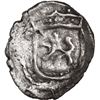 Image 2 : BOLIVIA, Potosí, cob ¼ real, Philip II, no assayer (style of 5th-period B), border of x's, extremely