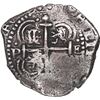 Image 2 : BOLIVIA, Potosí, cob 2 reales, 1652 E, transitional McLean Type IV, rare, ex-Ponte, ex-Capitana (165