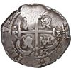 Image 2 : BOLIVIA, Potosí, cob 8 reales, 1653 E, •PH• at top.