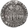 Image 1 : BOLIVIA, Potosí, cob 8 reales Royal (galano), 1658 E, NGC XF details / holed.