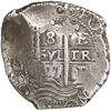 Image 1 : BOLIVIA, Potosí, cob 8 reales, 1671 E.