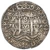 Image 1 : BOLIVIA, Potosí, cob 8 reales Royal (galano), 1704/3 Y, rare, NGC AU 55, finest known in NGC census.