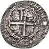 Image 2 : BOLIVIA, Potosí, cob 8 reales Royal (galano), 1722 Y, NGC AU details / holed.