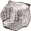 Image 1 : BOLIVIA, Potosí, cob 8 reales, 1722 Y.