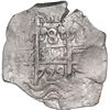 Image 1 : BOLIVIA, Potosí, cob 8 reales, 1729 M.
