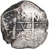 Image 1 : BOLIVIA, Potosí, cob 8 reales, 1765 V-Y.