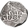 Image 1 : BOLIVIA, Potosí, cob 8 reales, 1770/69 (V)-Y, rare, ex-Mastalir.