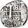 Image 1 : BOLIVIA, Potosí, cob 8 reales, 1772/1 (V)-Y, rare, ex-Mastalir.
