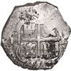 Image 2 : BOLIVIA, Potosí, cob 4 reales, 1653/2 E, 1-PH-6 at top, rare, ex-Ponte.
