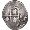 Image 2 : BOLIVIA, Potosí, cob 4 reales, 1655 E, PH at top (no dots), ex-Ponte.