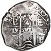 Image 1 : BOLIVIA, Potosí, cob 4 reales, 1660 E, ex-Ponte.