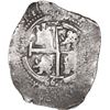 Image 2 : BOLIVIA, Potosí, cob 4 reales, 1661 E, ex-Ponte.