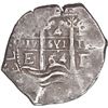 Image 1 : BOLIVIA, Potosí, cob 4 reales, 1664 E, ex-Ponte.
