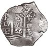 Image 1 : BOLIVIA, Potosí, cob 4 reales, 1666 E, ex-Ponte.