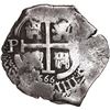 Image 2 : BOLIVIA, Potosí, cob 4 reales, 1666 E, ex-Ponte.