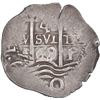 Image 1 : BOLIVIA, Potosí, cob 4 reales, 1669/8 E, rare, ex-Ponte.