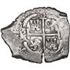 Image 2 : BOLIVIA, Potosí, cob 4 reales, 1669 E, ex-Ponte.