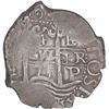 Image 1 : BOLIVIA, Potosí, cob 4 reales, 1671/0 E, rare, ex-Ponte.