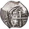 Image 2 : BOLIVIA, Potosí, cob 4 reales, 1677 E, ex-Ponte.