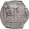 Image 1 : BOLIVIA, Potosí, cob 4 reales, 1678 E, ex-Ponte.