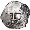 Image 2 : BOLIVIA, Potosí, cob 4 reales, 1680 V, ex-Ponte.