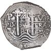 Image 1 : BOLIVIA, Potosí, cob 4 reales, 1681 V, ex-Ponte.