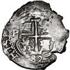 Image 2 : BOLIVIA, Potosí, cob 4 reales, 1682 V, ex-Ponte.