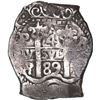 Image 1 : BOLIVIA, Potosí, cob 4 reales, 1689 VR, ex-Ponte.