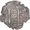 Image 1 : BOLIVIA, Potosí, cob 4 reales, 1697 CH, very rare, ex-Ponte.