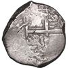 Image 2 : BOLIVIA, Potosí, cob 4 reales, 1699 F, ex-Ponte.
