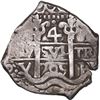 Image 1 : BOLIVIA, Potosí, cob 4 reales, 1705 Y, ex-Ponte.