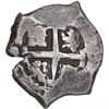 Image 2 : BOLIVIA, Potosí, cob 4 reales, 1707 Y, ex-Ponte.