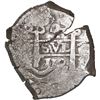 Image 1 : BOLIVIA, Potosí, cob 4 reales, 1712 Y, rare, ex-Ponte.