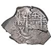 Image 1 : BOLIVIA, Potosí, cob 4 reales, 1714 Y, ex-Ponte.