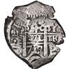 Image 1 : BOLIVIA, Potosí, cob 4 reales, 1717 Y, ex-Ponte.