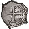Image 2 : BOLIVIA, Potosí, cob 4 reales, 1721 Y, ex-Ponte.
