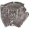 Image 1 : BOLIVIA, Potosí, cob 4 reales, 1722 Y.