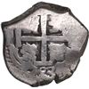 Image 2 : BOLIVIA, Potosí, cob 4 reales, 1723 Y, ex-Ponte.